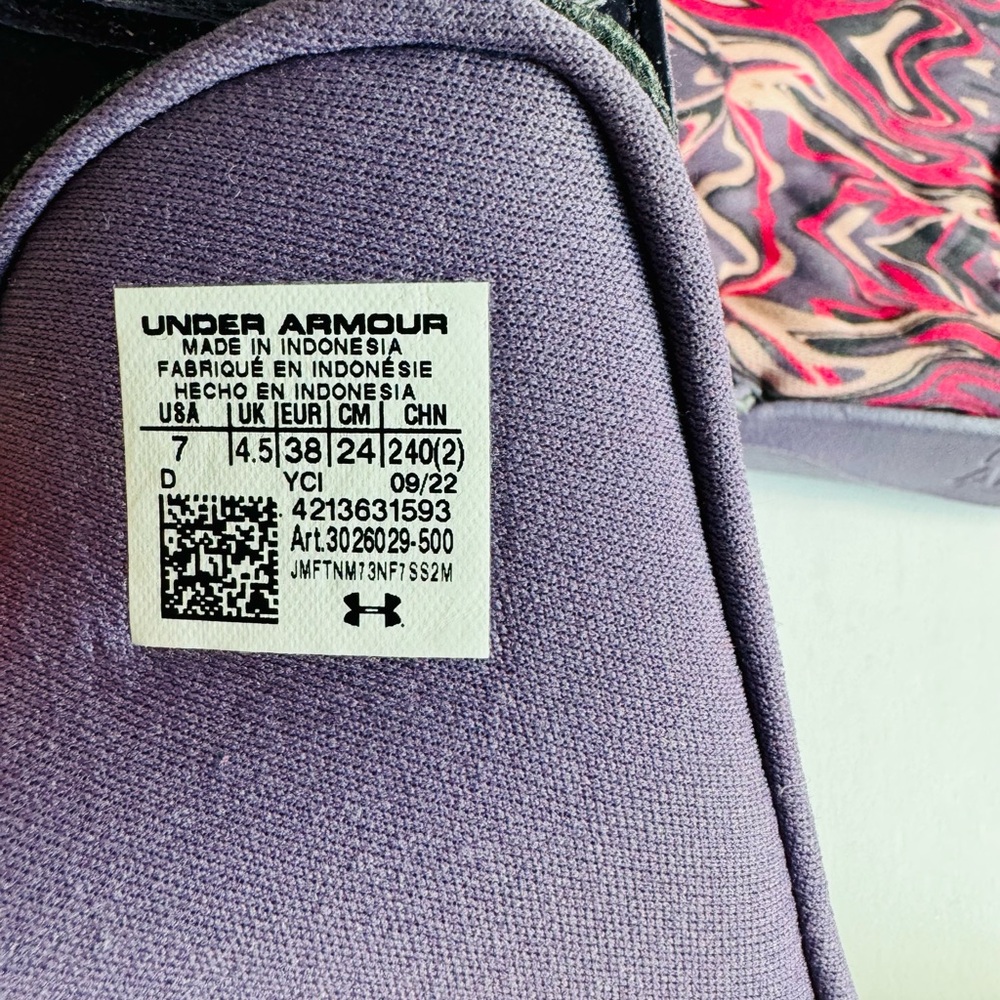 Under Armour Women's Ignite Pro Graphic Slide Sandal. - Picture 5 of 8